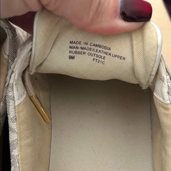 Michael Kors White and Gray Sneakers - Picture 7 of 10
